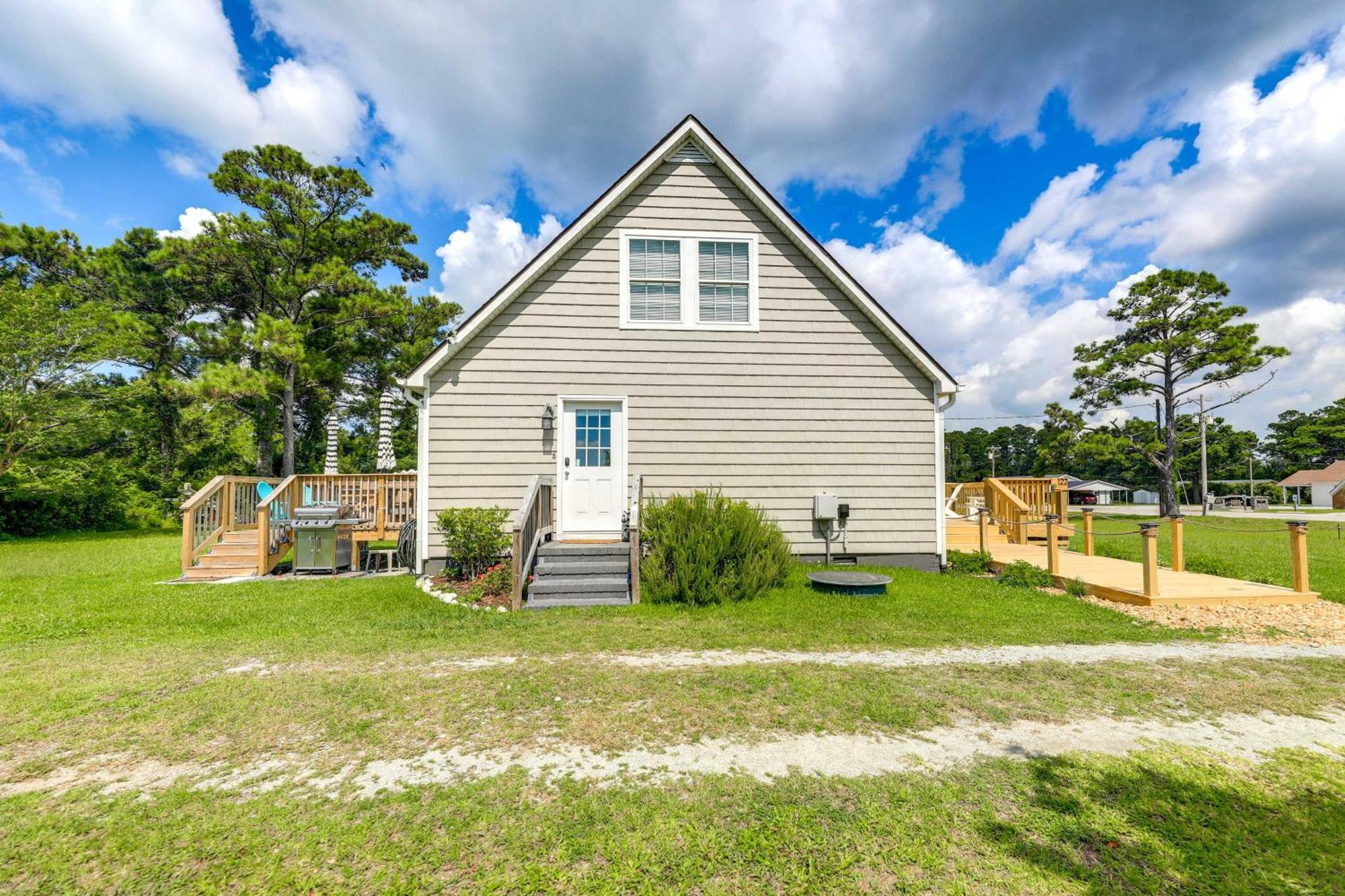 Harkers Island The Willowberry House With Deck And Grill! מראה חיצוני תמונה