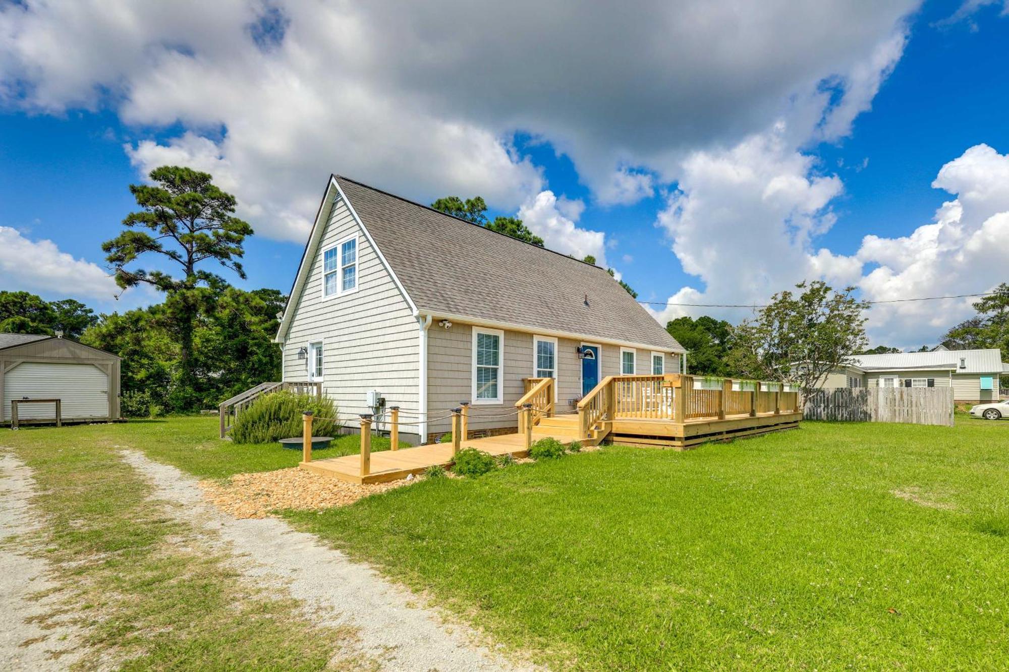 Harkers Island The Willowberry House With Deck And Grill! מראה חיצוני תמונה