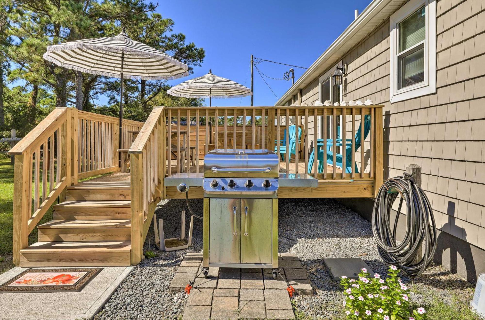 Harkers Island The Willowberry House With Deck And Grill! מראה חיצוני תמונה
