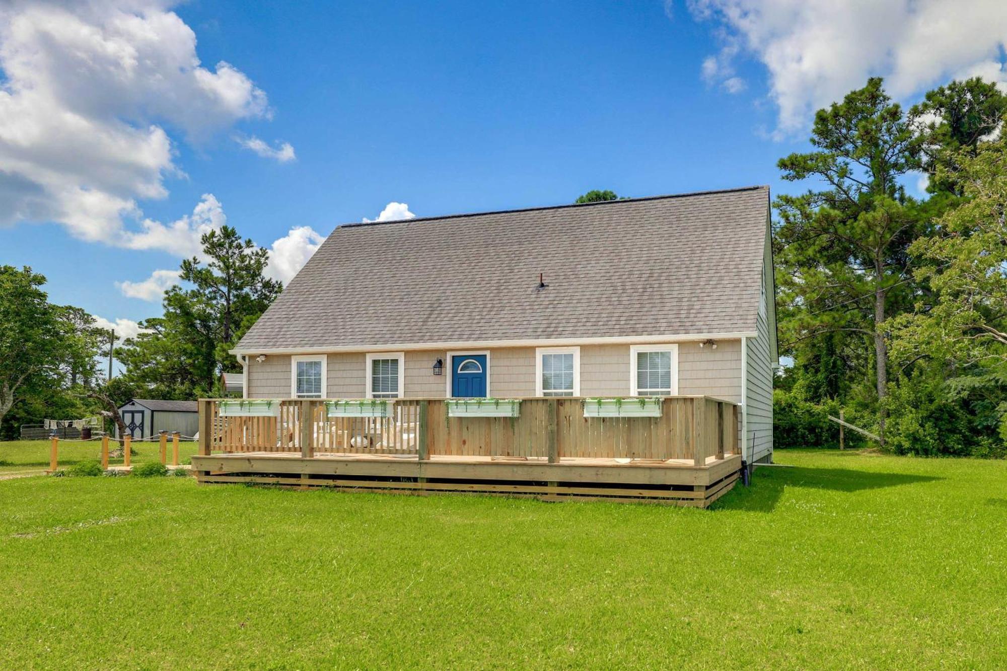 Harkers Island The Willowberry House With Deck And Grill! מראה חיצוני תמונה
